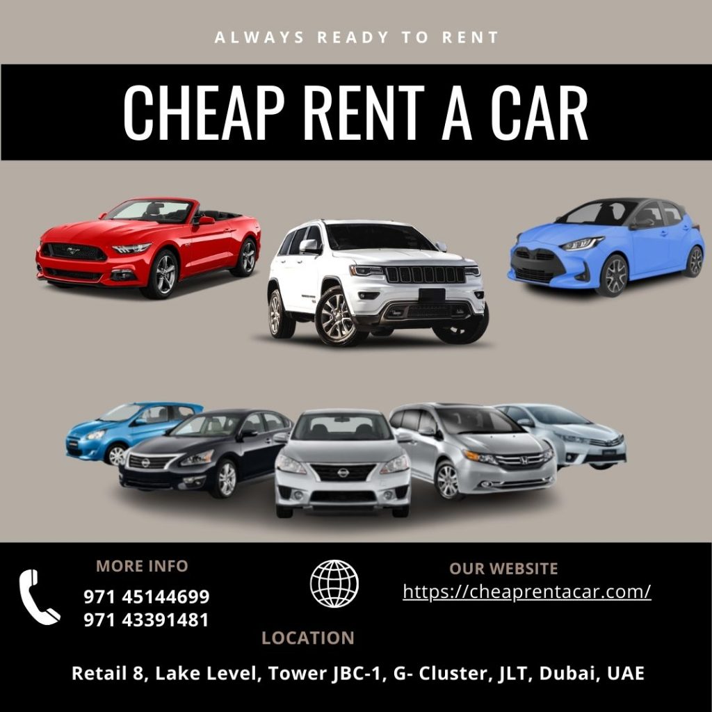 Cheap Rent a Car in Dubai