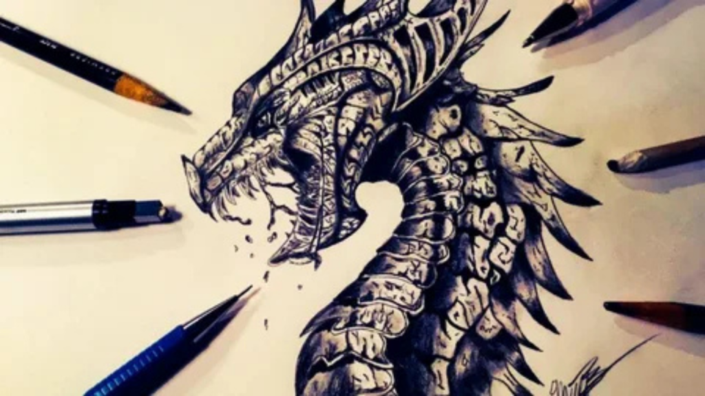 Mystical Dragon Tattoo: Power, Freedom, and Self-Expression