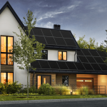 solar panels for a house