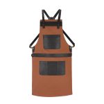 leather bbq apron